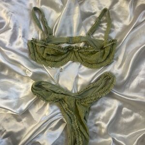 Green Bikini Set